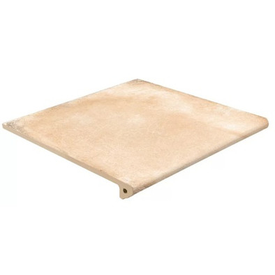 Ступень фронтальная Alhamar Peldano Fiorentino Paja Antislip 33x33 клинкер матовая