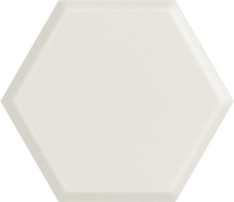 Настенная плитка Woodskin Bianco Heksagon Struktura A 17.1x19.8 матовая керамическая