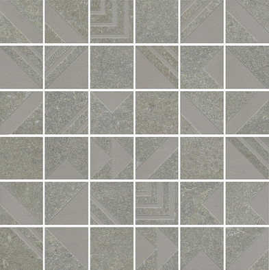 Мозаика SBM013/DD2043 Про Нордик Серый Светлый Мозаичный керамогранит 30x30 см Kerama Marazzi матоая