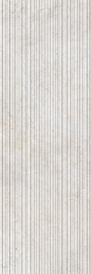 Керамогранит Bianco Ribbed 30x90 Sichenia Pave Wall 30.90 матовый, рельефный (рустикальный) настенная плитка 192811