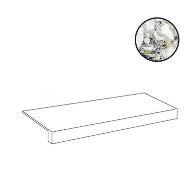 Ступень фронтальная Forte Dei Marmi Quark Ceppo Apuano Forest Scal. Front. 33x80 керамогранит матовая Atlas Concorde 620070002669 фото Ступень фронтальная Forte Dei Marmi Quark Ceppo Apuano Forest Scal. Front. 33x80 керамогранит матовая Atlas Concorde 620070002669