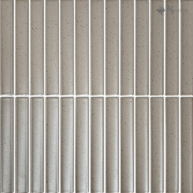 Мозаика PP20145-12 керамика матовая 29.6х29.9 см NSmosaic Porcelain Series чип 20х145 мм, серый