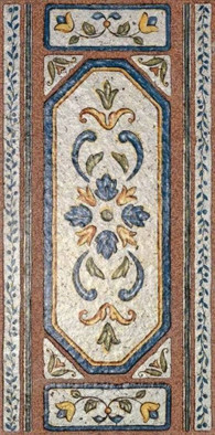 Бордюр Cenefa Gredos 16,4х33,3 Azuliber керамогранит матовый