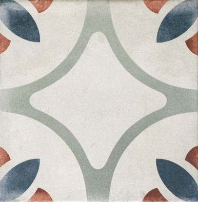 Керамогранит Cabanyal Teal 15x15 APE Ceramica матовый универсальная плитка A048691
