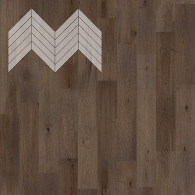 Паркетная доска Lab Arte Chevron Дуб Селект Кайт лак французская елка 600/510х90х14/3/45°