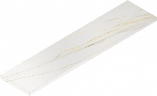 Ступень угловая Stellaris Carrara Ivory Scalino 33x120 Angolare Sx керамогранит матовая Italon 620070002607