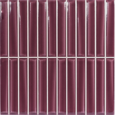 Настенная плитка Melody Bordeaux 20x20 Monopole глянцевая керамическая 85688