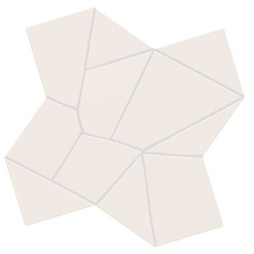 Керамогранит Gaudi Chalk 25.5х25.5 Wow Trencadis матовый напольная плитка 137006