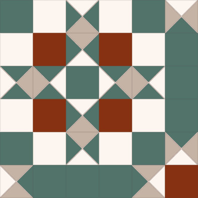 Керамогранит Victorian Dreams Bedford Green 45.2х45.2 Kerlife-Navarti антискользящий (grip), матовый универсальная плитка 00000041277