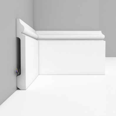 Плинтус напольный D118 ДМ Decomaster дюрополимер