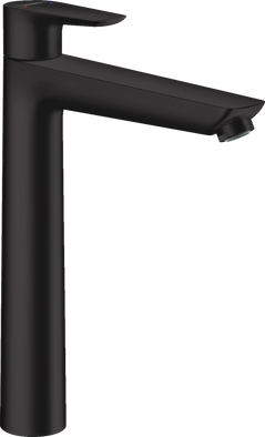 Смеситель Hansgrohe Talis E для раковины 240 мм с донным клапаном (черный)