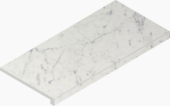 Ступень фронтальная Charme Extra Carrara Scal.60 керамогранит фото Ступень фронтальная Charme Extra Carrara Scal.60 керамогранит