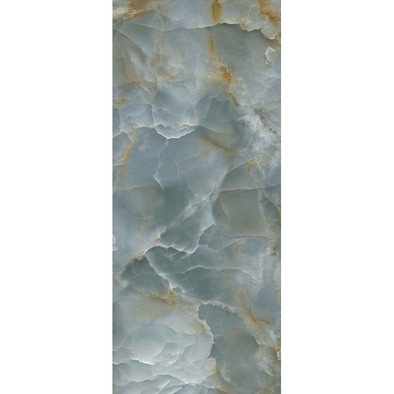 Керамогранит Onyx Blue Crystal Polished 120x278 Fondovalle Infinito 2.0 полированный универсальная плитка INF2899