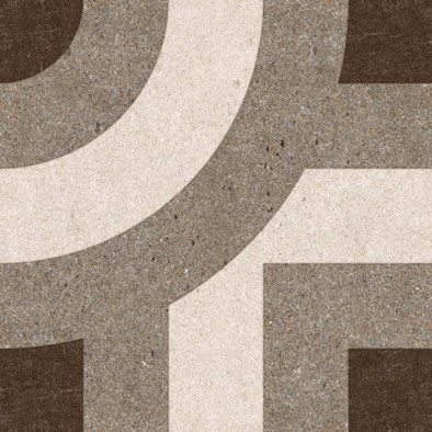 Керамогранит Spin Menta Brown Mattt 40х40 Gresant Artstone Infinia Collection матовый напольная плитка ITL84713