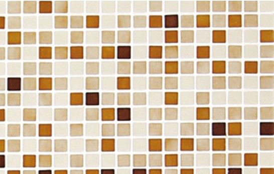 Мозаика Marron - часть 3 2.5x2.5 стекло 31.3х49.5