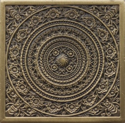 Вставка Металлическая Rosal Satined brass (бронза сатинированная) керамическая