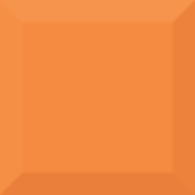 Настенная плитка Absolut Keramika Aroma Fosker Biselado Brillo Naranja 10x10, глянцевая керамическая