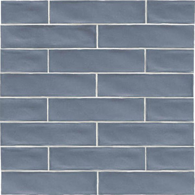 Настенная плитка Original Blu Brillo 7.5x30 Mainzu Backstage глянцевая керамическая PT02767