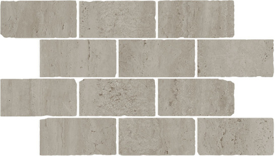 Мозаика BR033 Сан-Марко Мозаичный Серый матовый обрезной керамогранит 26.5х46.5 см Kerama Marazzi