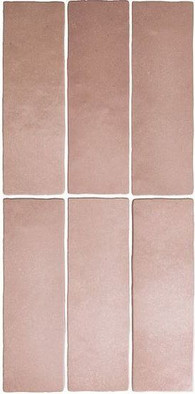 Настенная плитка Magma Coral Pink керамическая