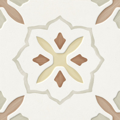 Керамогранит Llevant Clay Cross Lt 22.3x22.3 Harmony матовый универсальная плитка 40461