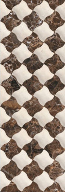 Декор Click Ceramica Clasic Decor Dark - 250х750 мм - глянцевая керамический