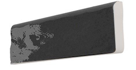 Плинтус Bullnose Hm Black - Nero 1.5x6 (99526) 3,5х15  Wow 3.5х15 глянцевый керамический