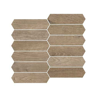 Керамогранит Contempo Mini Crayon Walnut (114833) 3,7х13,6 Wow глазурованный, матовый универсальный