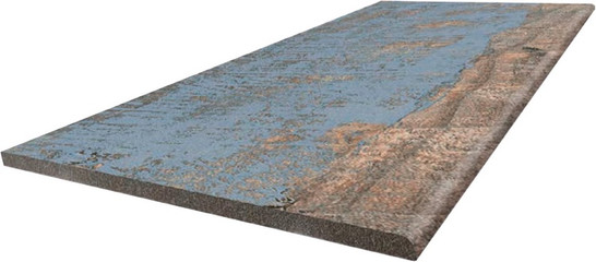 Ступень фронтальная Mystic Blue Multistep 33х120 керамогранит матовая New Tiles n180810