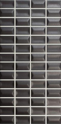 Настенная плитка 3D Bars Diamond Onix Matt 12.5х25 Wow 3d, матовая, рельефная (структурированная) керамическая УТ-00048729