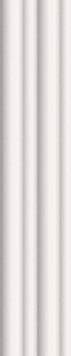 Настенная плитка Rainbow White 5x25 Harmony рельефная (структурированная) керамическая 5007041735