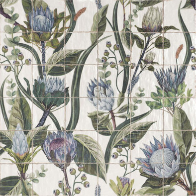 Панно Mural Protea-120х120 Mainzu глянцевое керамическое 918324 фото Панно Mural Protea-120х120 Mainzu глянцевое керамическое 918324