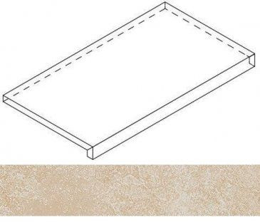 Ступень фронтальная Магнезио X233x60/Magnesio X2 Scal.33x60 керамогранит фото Ступень фронтальная Магнезио X233x60/Magnesio X2 Scal.33x60 керамогранит