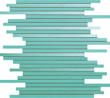 Декор Dwell Turquoise Mosaico L керамический фото Декор Dwell Turquoise Mosaico L керамический