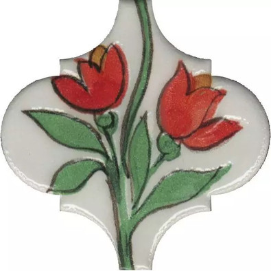 Декор VT/A313/65000 Авейру 5 глянцевый 6.5х6.5 Kerama Marazzi керамический 