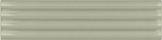 Настенная плитка Onda Tansy Green Glossy Equipe 5x20 глянцевая, рельефная (структурированная) керамическая 28486