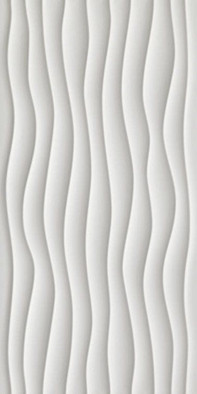 Настенная плитка 3D Dune White Matt. керамическая