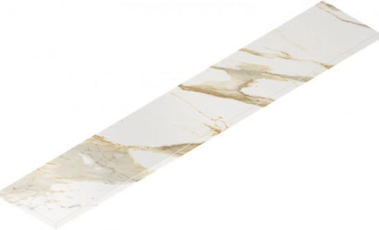 Ступень угловая Stellaris Calacatta Gold Scalino 33x160 Angolare Sx керамогранит матовая Italon 620070002631 фото Ступень угловая Stellaris Calacatta Gold Scalino 33x160 Angolare Sx керамогранит матовая Italon 620070002631