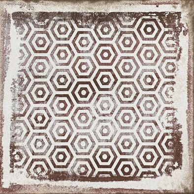 Декор Toscana Rose Deco 20x20 Decocer керамогранит матовый С0004788