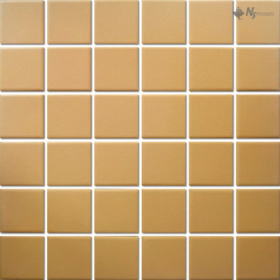 Мозаика NSmosaic P-573 керамика матовая 30.6х30.6 см чип 48х48 мм, бежевый