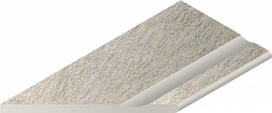 Керамогранит Magma Ice Bordo 30x60 Svasato Round Sx Italon x2 структурированный бортик закругленный с выемкой левый 620090001354