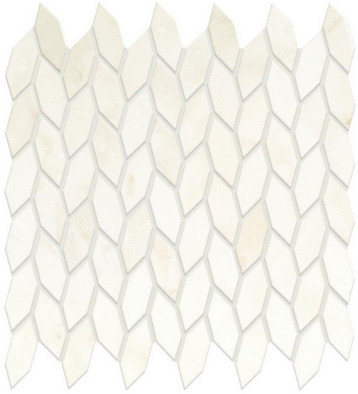 Мозаика Marvel Calacatta Delicato Mos. Twist Shiny (A4WK) 30,5x30,5 керамическая