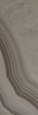 Настенная плитка Agat кофейная 20x60 Laparet глянцевая керамическая 60081