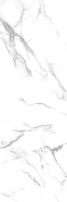 Керамогранит Statuario Pearl Polished 80х240х15 Adicon Slab 2400 полированный универсальная плитка ADI84199