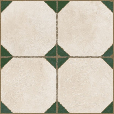 Керамогранит Artistic Green Matt 33.3х33.3 El Molino матовый, рельефный (рустикальный) напольная плитка 17346