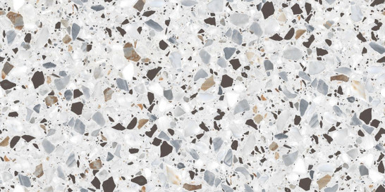 Керамогранит Terrazzo White Ntceramic 60х120 матовый универсальный NTT99606M