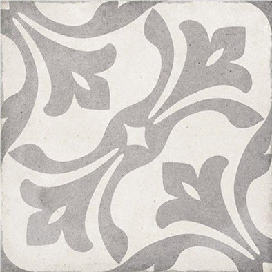 Декор Art Nouveau La Rambla Grey 20х20 матовый керамогранит