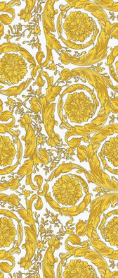 Декор Manifesto Barocco Maxi White 120х280 Versace керамогранит полированный G0067671