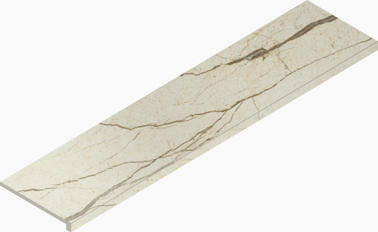 Ступень угловая Шарм Делюкс Ривер 120 правая Charme Deluxe River Scal.120 Ang.Dx 33x120 паттинированная керамогранит