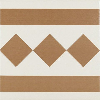Декор Antigua Beige 002 20x20 матовый керамический